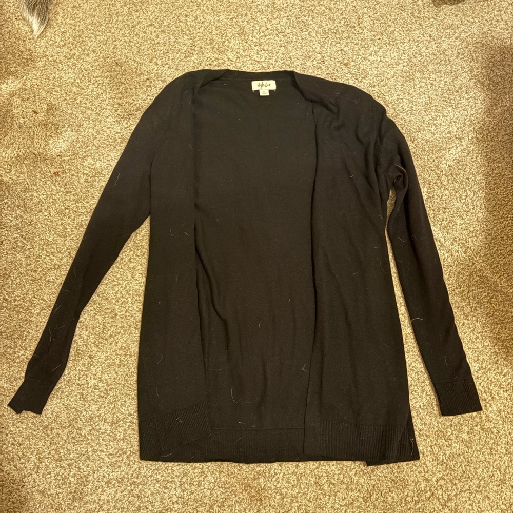 Style & Co. Black Women's Cardigan